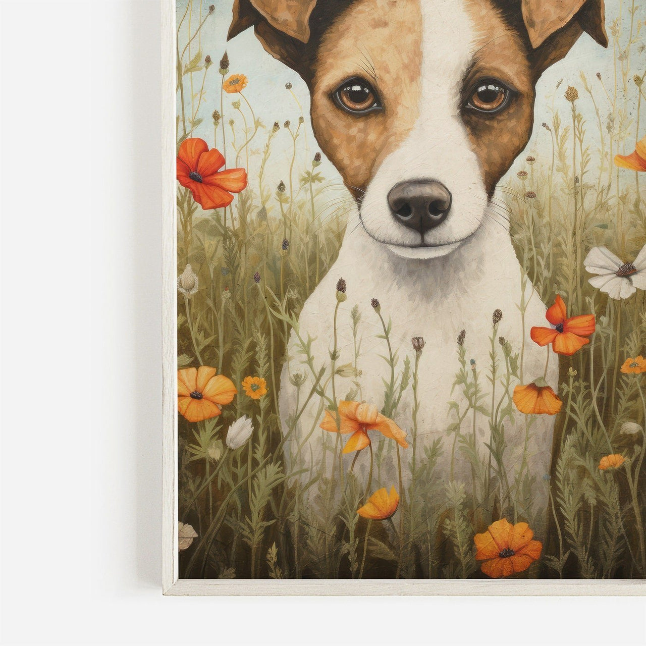 Jack Russell Wall Art – Dog Nursery Print