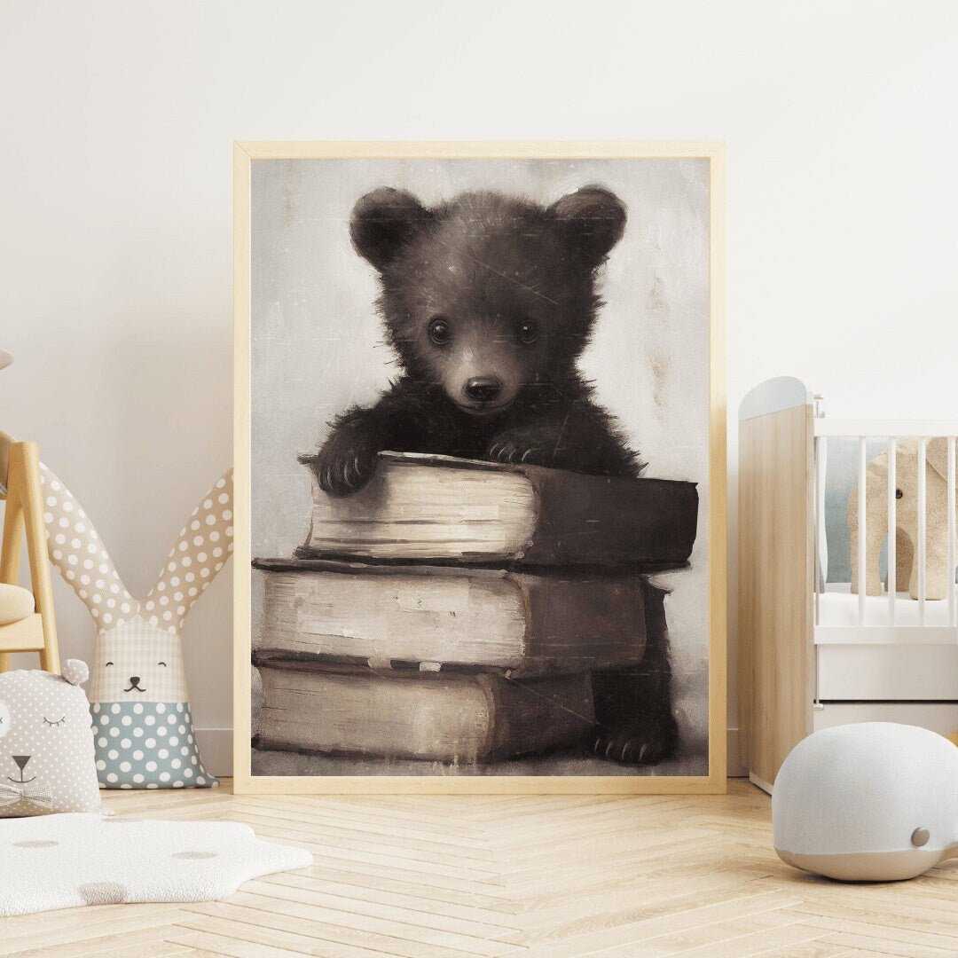 Learning Decor, Vintage Read & Study Wall Art, Classroom Decor - WildfieldPrints