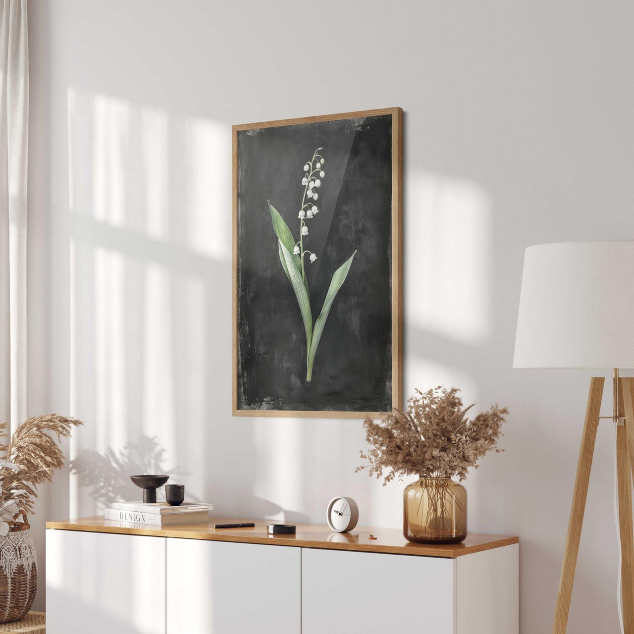 Lily of the Valley Print – Floral Nursery Wall Art