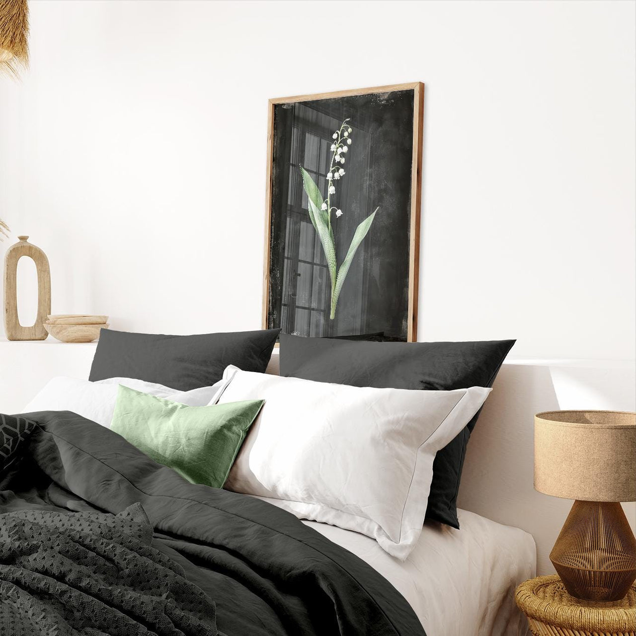 Lily of the Valley Print – Floral Nursery Wall Art