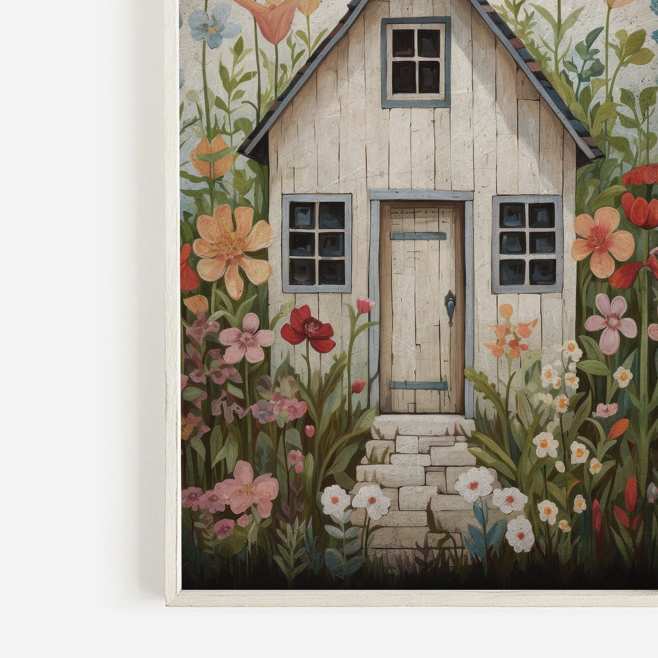Tiny House Wall Art – Home Living Room Print