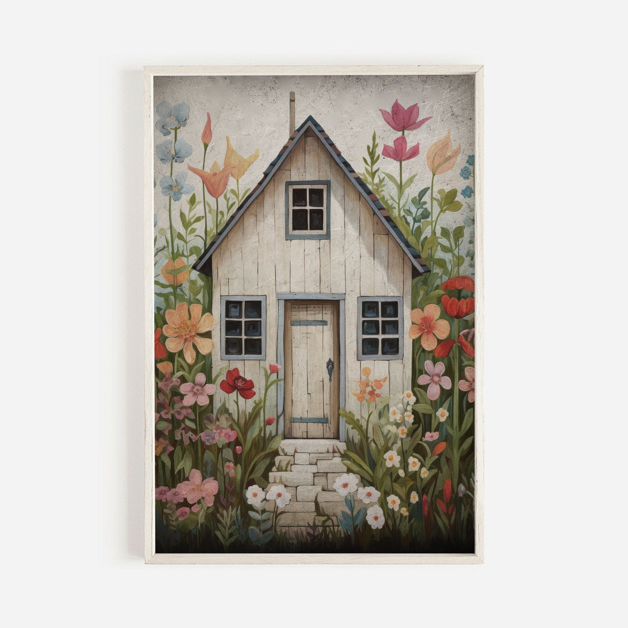 Tiny House Wall Art – Home Living Room Print