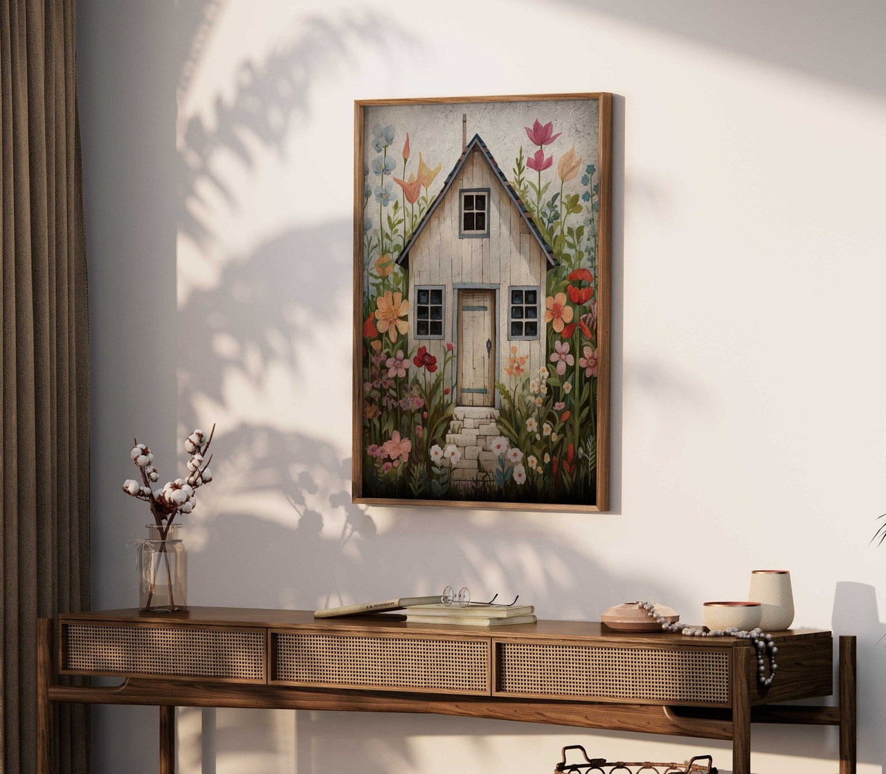 Tiny House Wall Art – Home Living Room Print