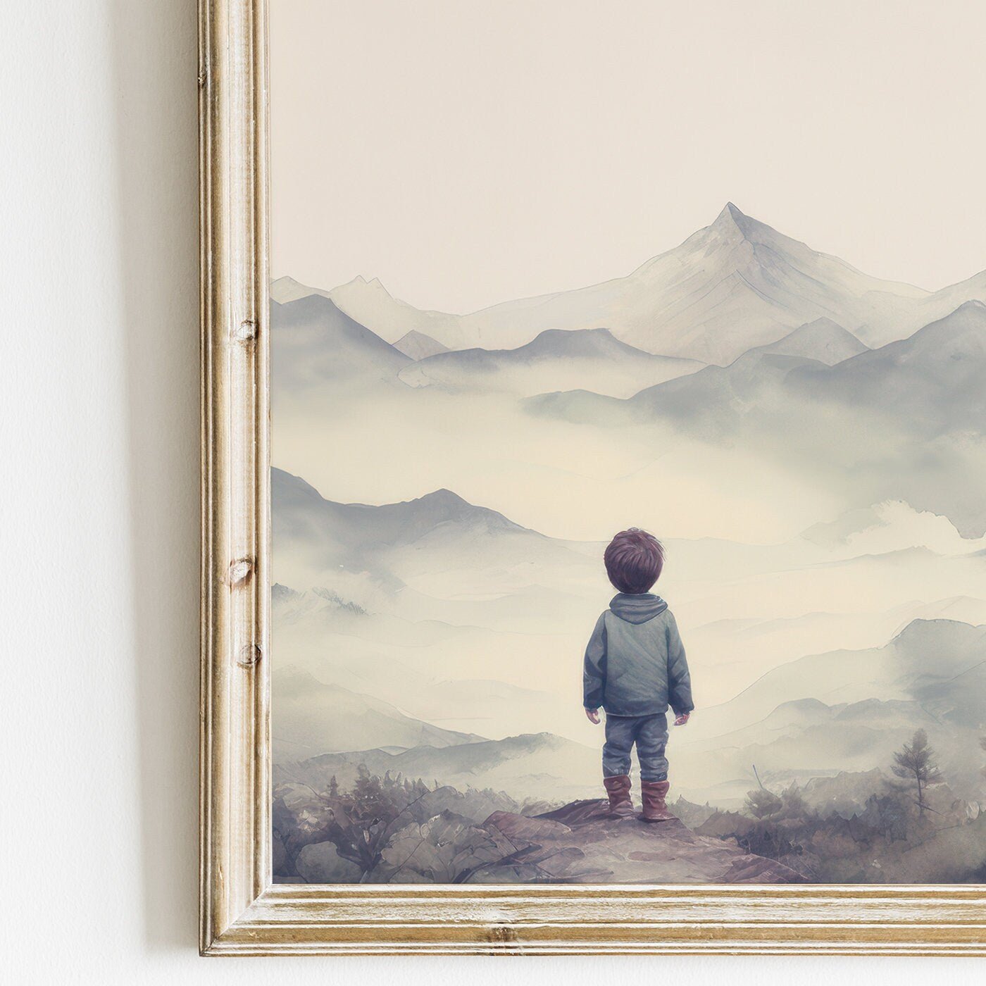 Mountain Nursery Decor, Adventure Wall Art, Boys Room Decor, Nature Prints - WildfieldPrints