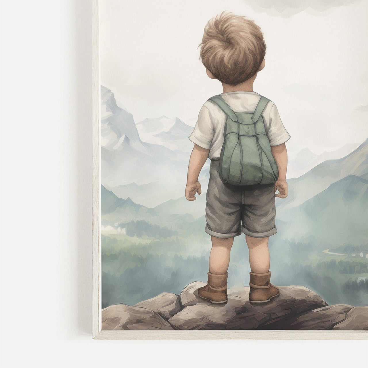 Adventure Wall Art – Nature Boys Room Decor • Set of 3