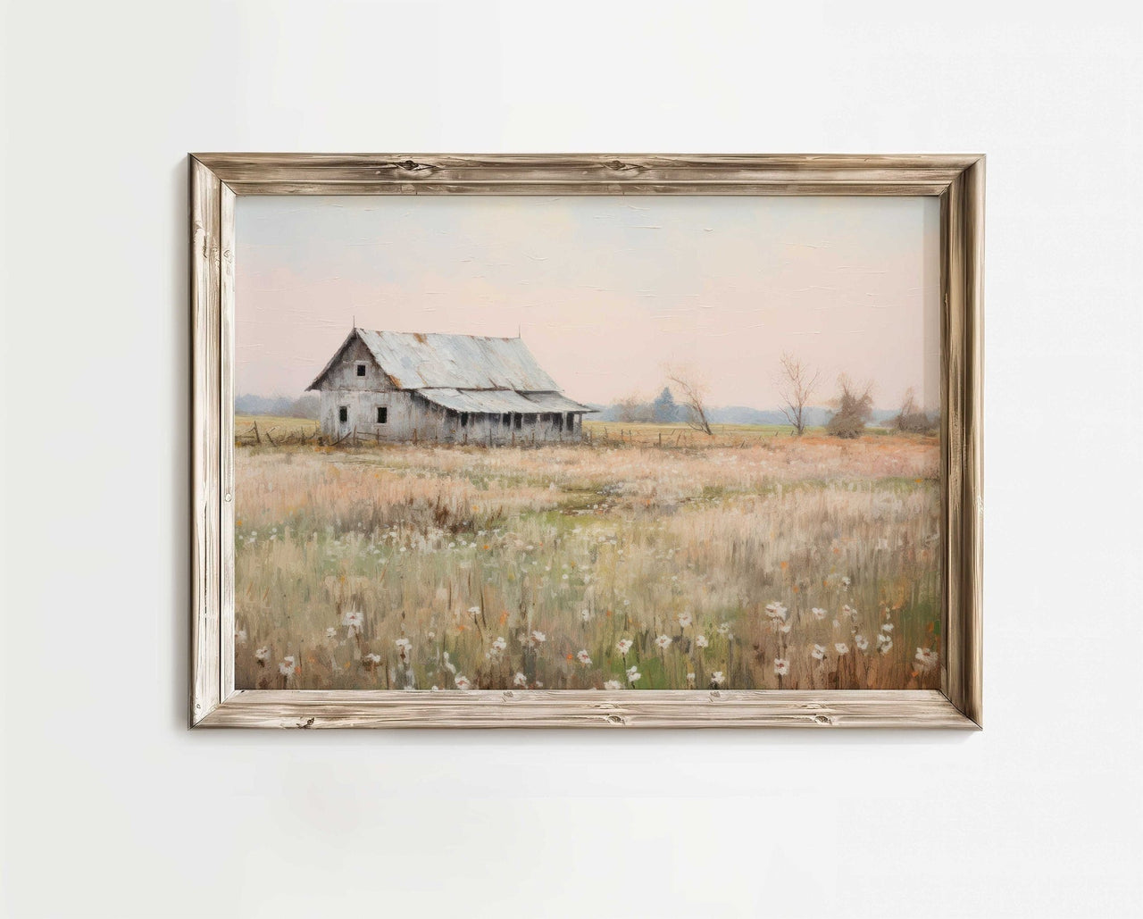 Old Barn Wall Art – Farm Nursery Print