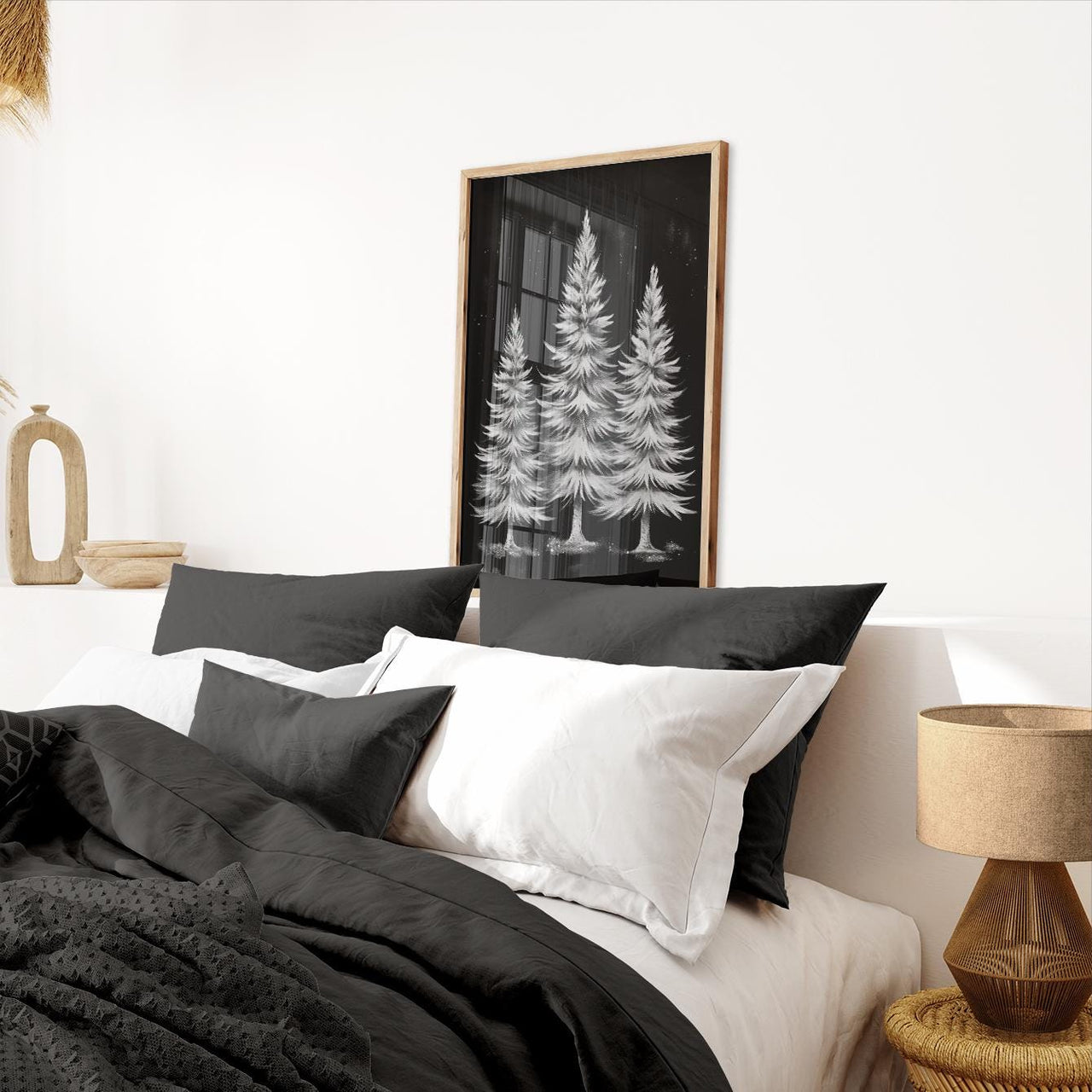 Spruce Tree Wall Art – Holiday Nursery Print