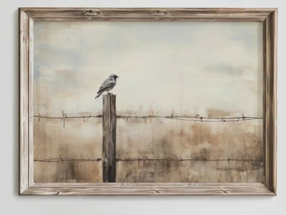 Bird Wall Decor – Animal Living Room Print