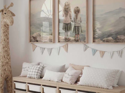 Adventure Wall Art – Sibling Room Print • Set of 3