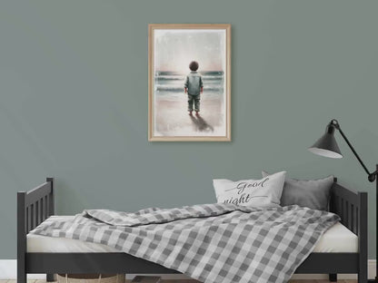Ocean Adventure Wall Art – Beach Boys Room Print