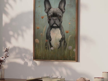 French Bulldog Wall Art – Dog Nursery Print