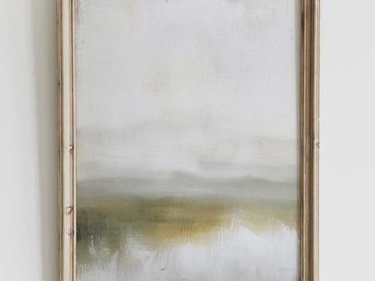 Abstract Landscape Print – Countryside Living Room Wall Art