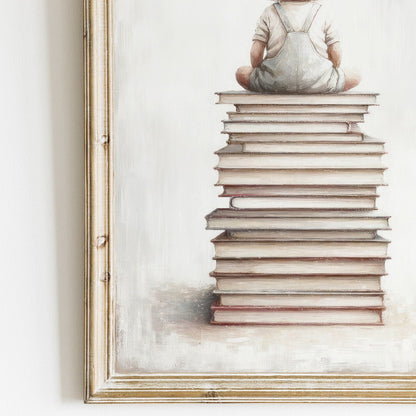 Reading Corner Wall Art, Toddler Room Decor, Study & Learning Decor - WildfieldPrints