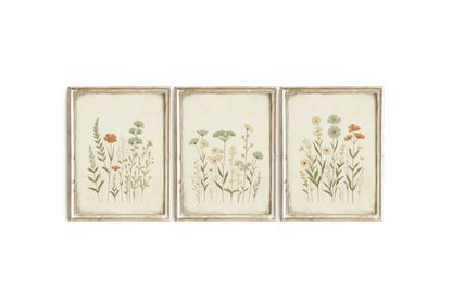 Rustic Floral Prints, Wildflower Wall Decor, Vintage Flower Art - WildfieldPrints