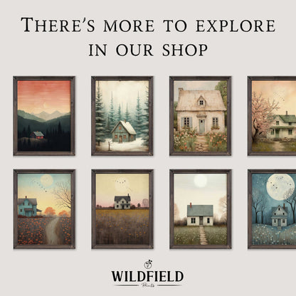 Rustic Home Decor, Vintage Country Cottage & Rusty Car Prints - WildfieldPrints