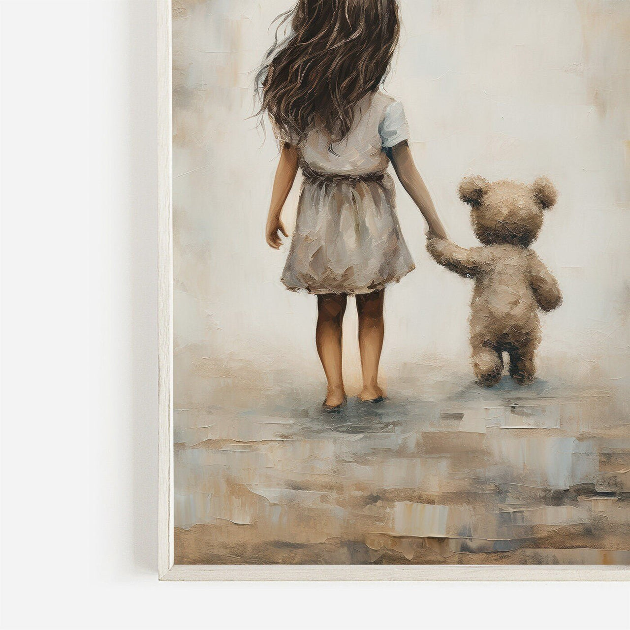 Teddy Bear Print – Animal Nursery Wall Decor
