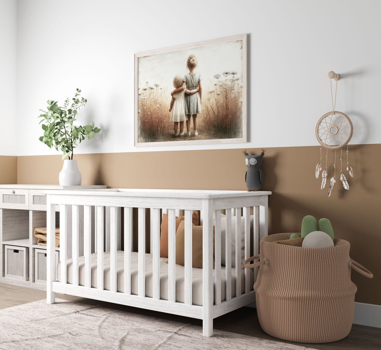 Sisterhood Wall Art – Family Girls Room Print