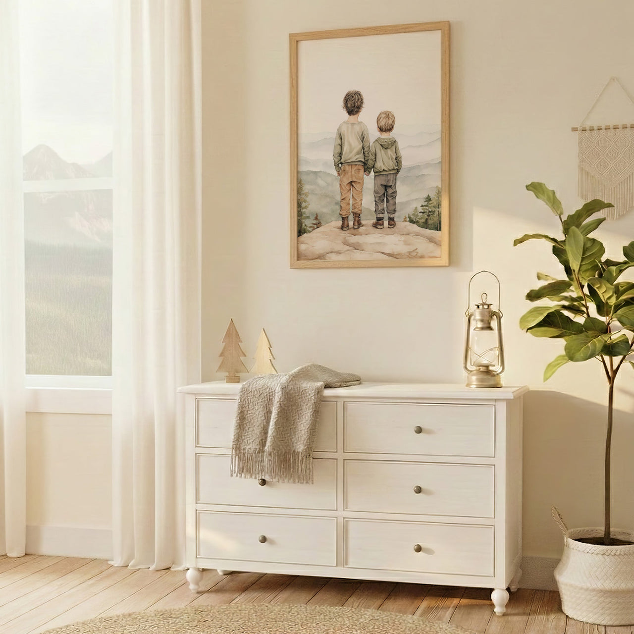 Vintage Adventure Print – Boys Room Wall Art