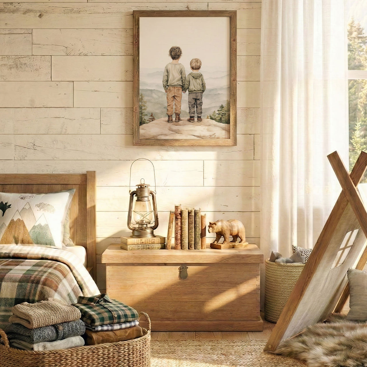 Vintage Adventure Print – Boys Room Wall Art