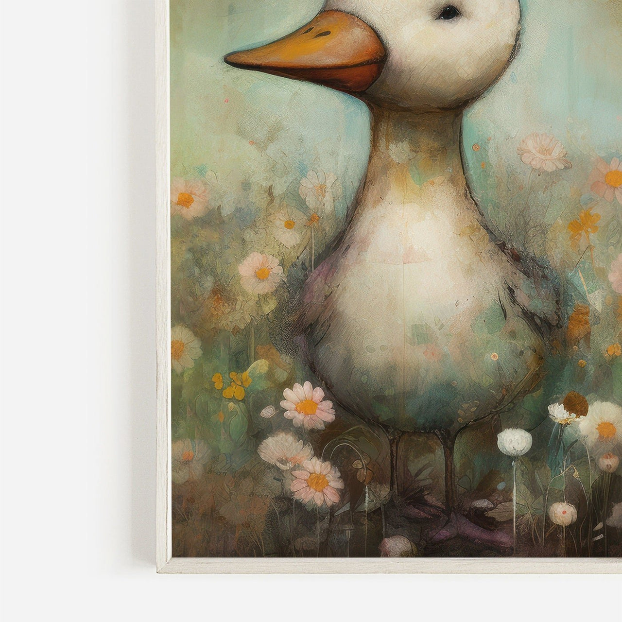 Quirky Geese Wall Art – Farm Nursery Print • Set of 3