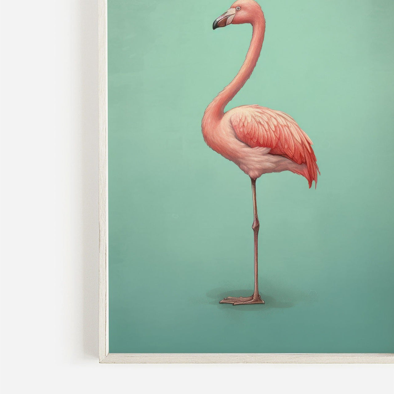 Flamingo Print – Bird Wall Decor for Kids Room