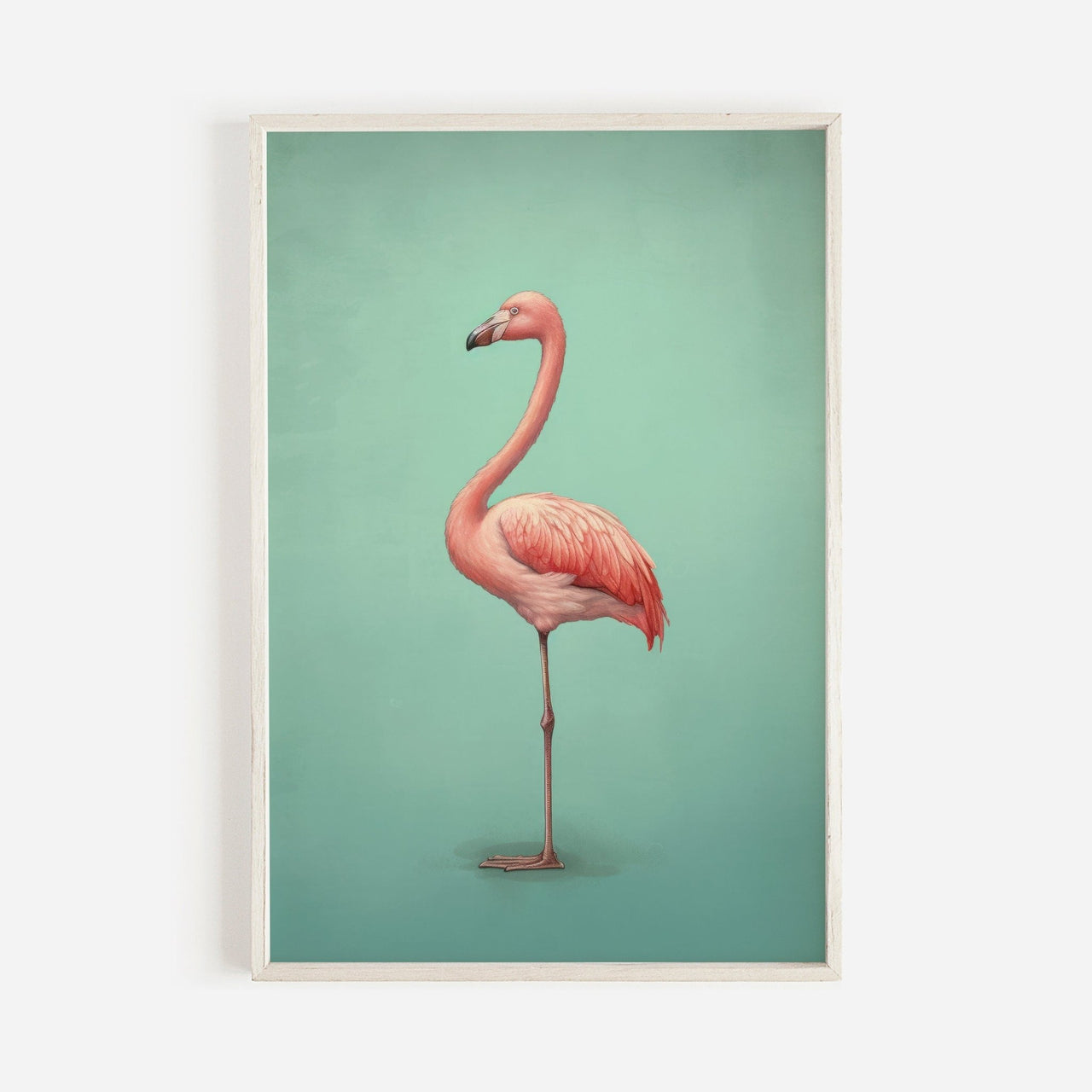 Flamingo Print – Bird Wall Decor for Kids Room