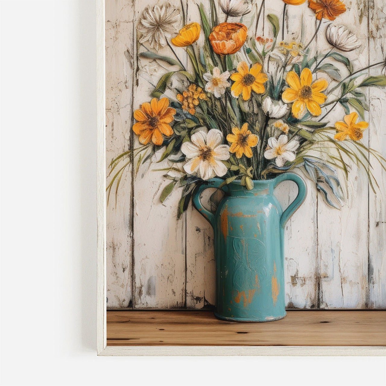 Vintage Floral Wall Art – Botanical Home Print