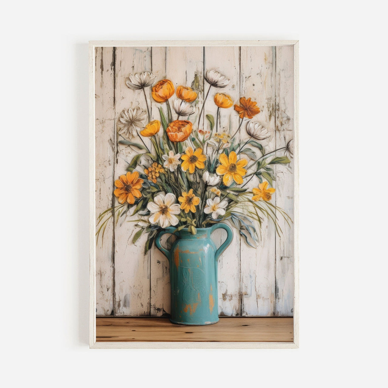Vintage Floral Wall Art – Botanical Home Print
