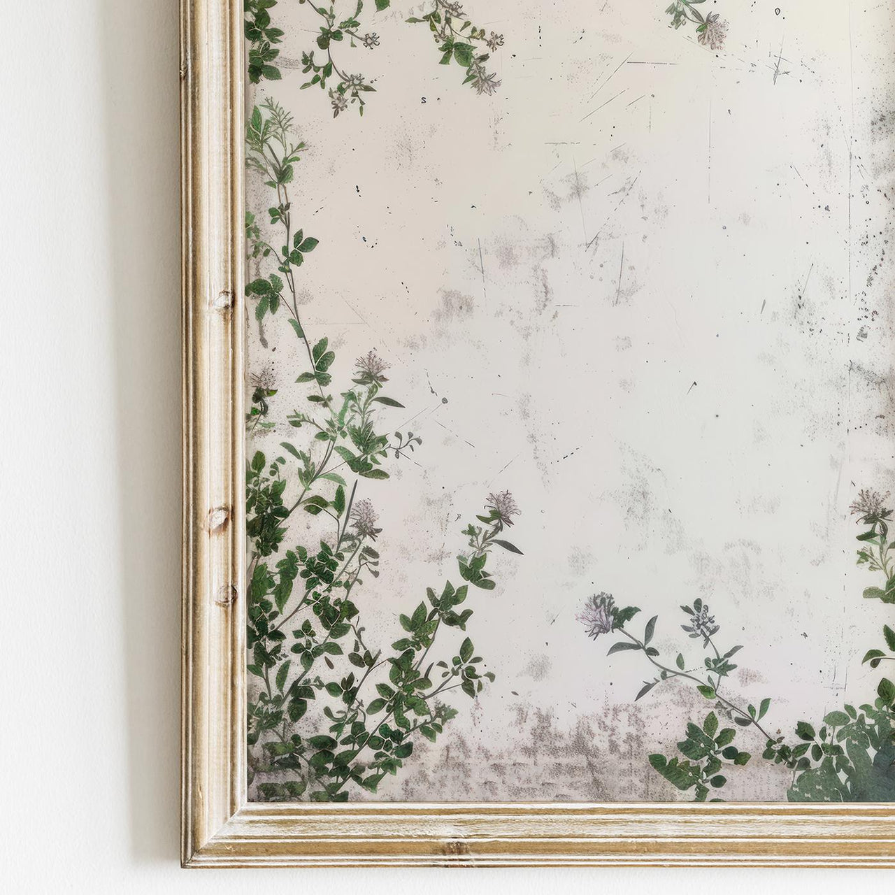 Green Floral Print – Botanical Nursery Wall Decor