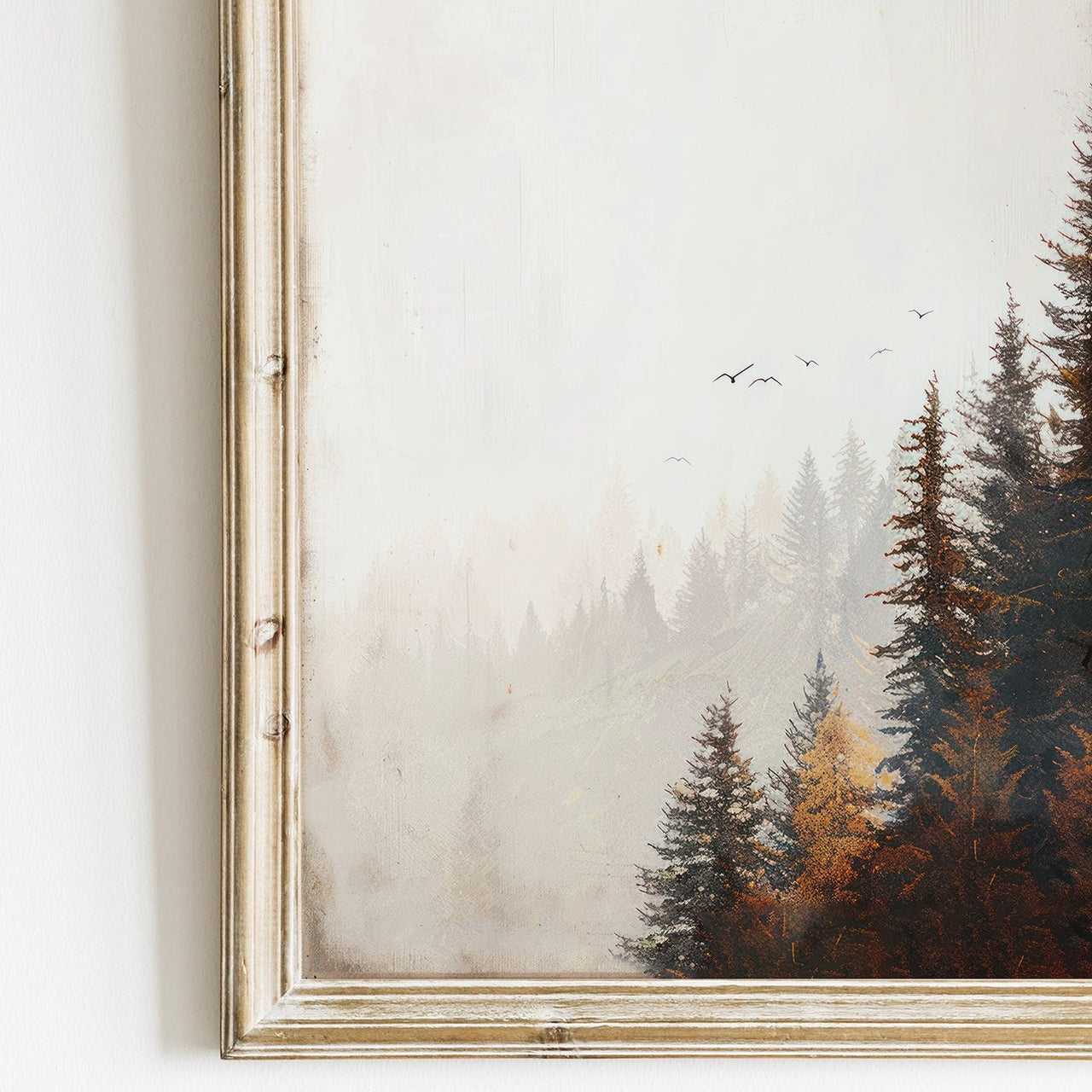 Spruce Forest Wall Art – Nature Nursery Print