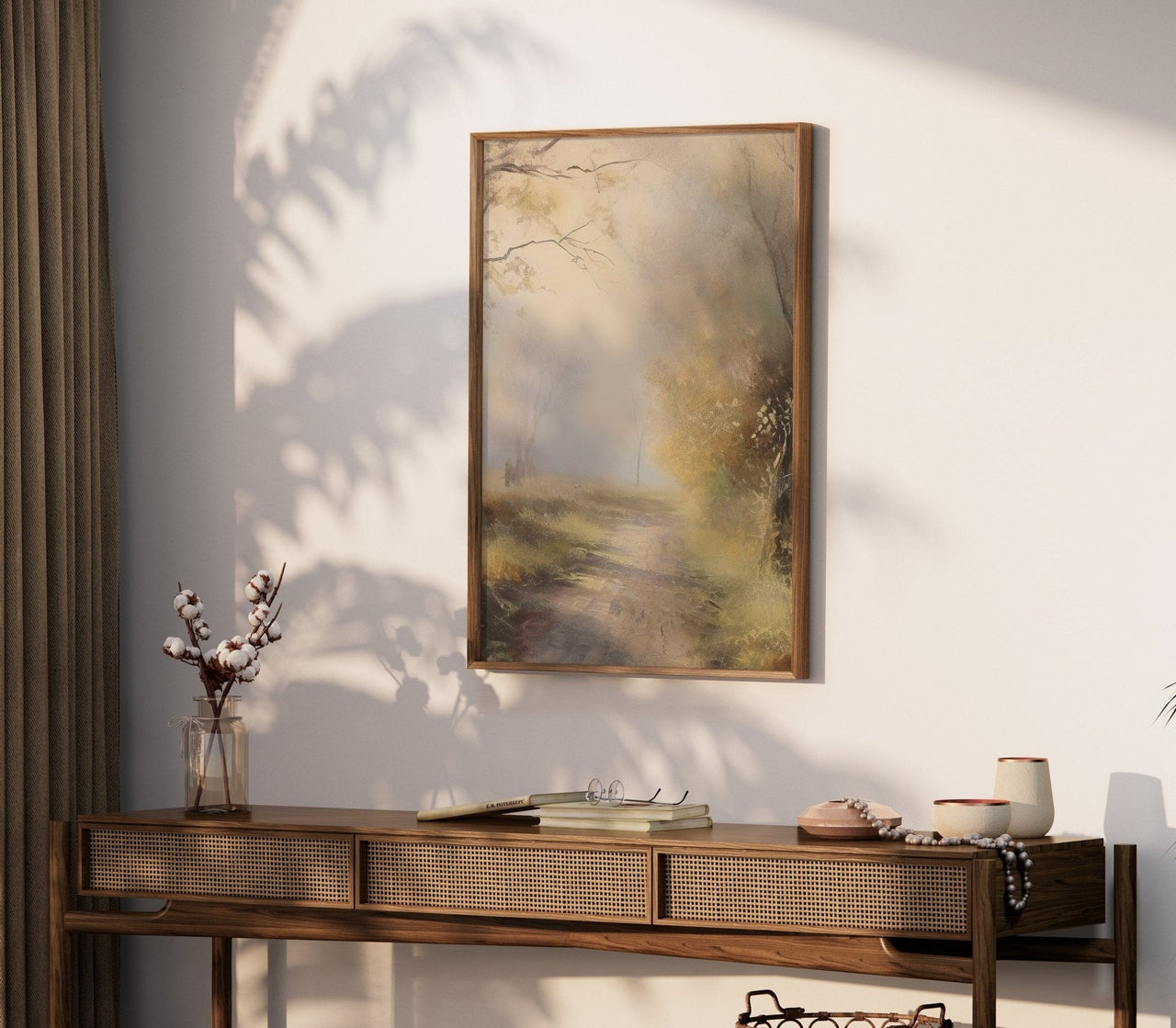 Vintage Landscape Wall Art – Nature Living Room Print