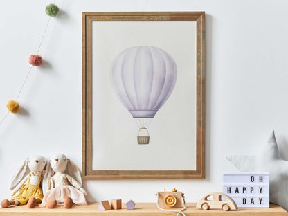 Violet Voyages: Elegant Balloon Decor for Dreamy Interiors - WildfieldPrints