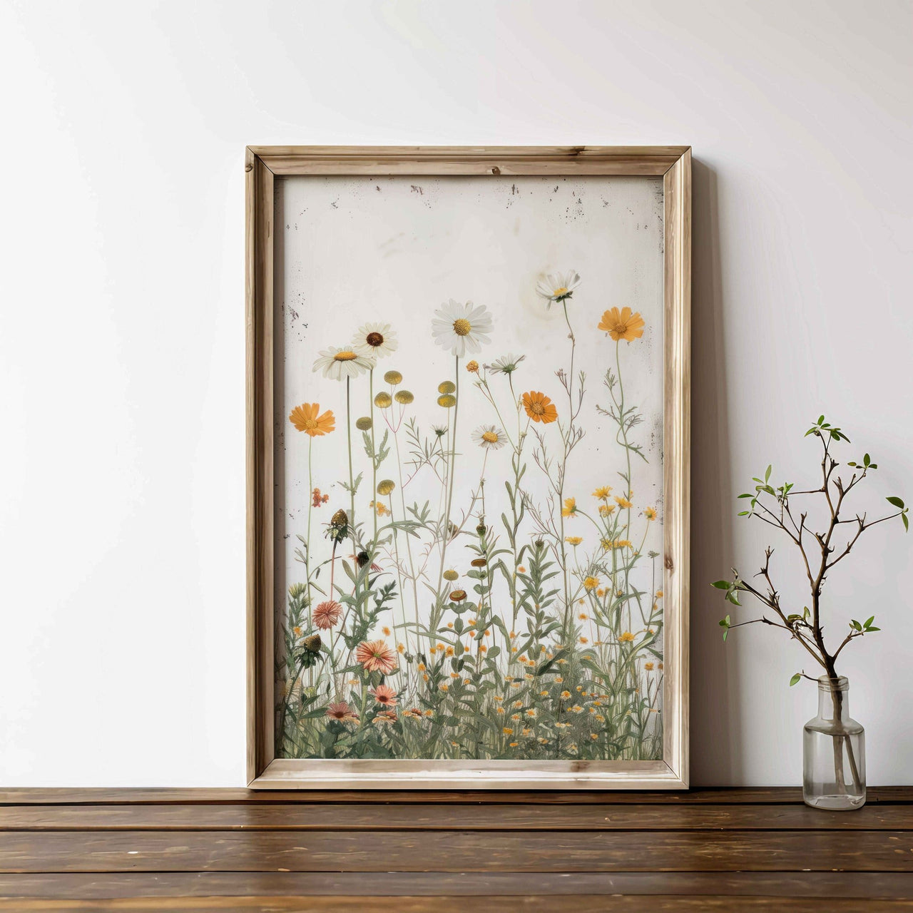 Wildflower Print – Floral Nursery Wall Decor
