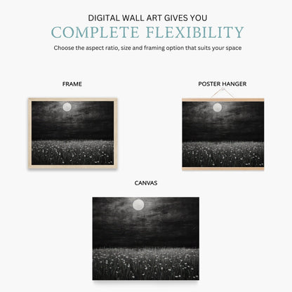 Wildflower Field Prints, Rustic Wall Decor, Nature - Inspired Art - WildfieldPrints