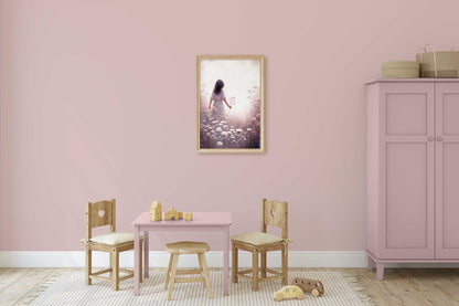 Wildflower Nursery Art, Adorable Girl's Room Decor, Vintage Touch - WildfieldPrints