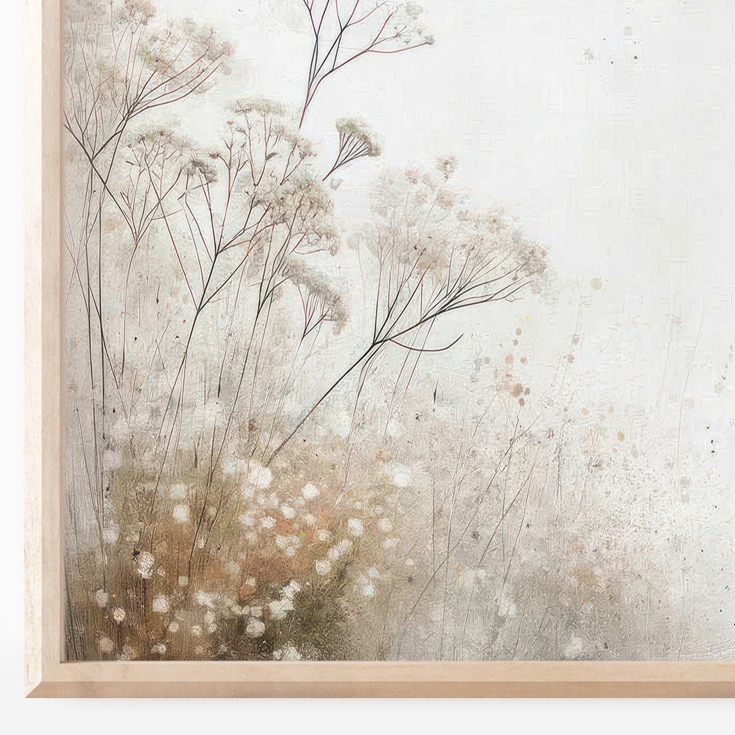 Wildflower Wall Art – Floral Girls Room Print