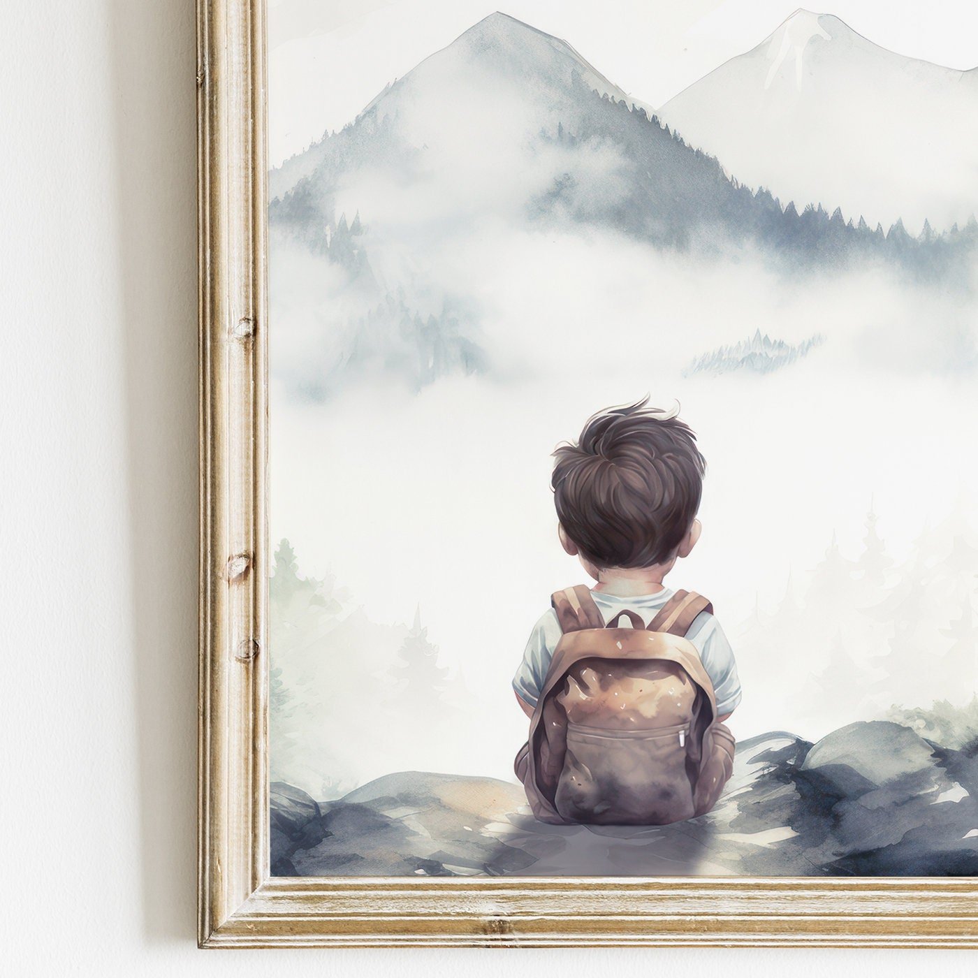 Woodland Animal Prints, Forest Decor for Boys' Room, Nursery Art - WildfieldPrints